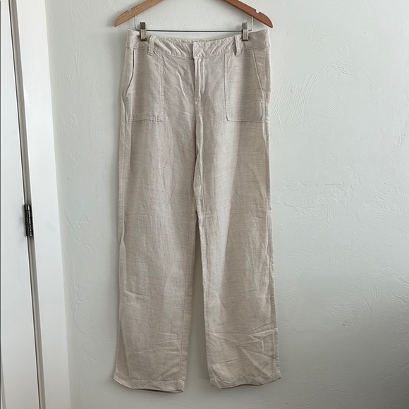 Women's linen Tommy Hilfiger pants - Picture 3 of 12